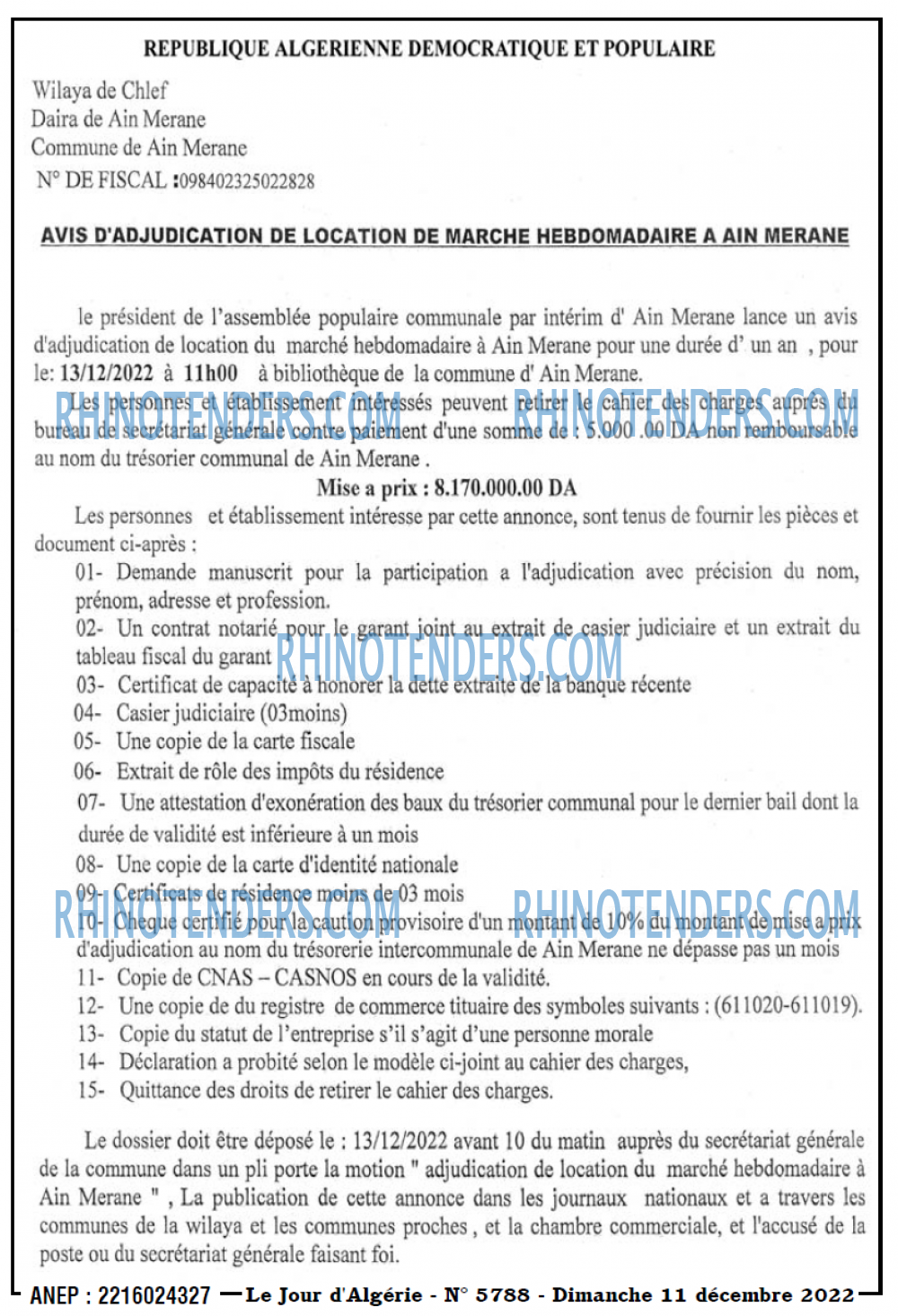 Le Jour d'Algérie