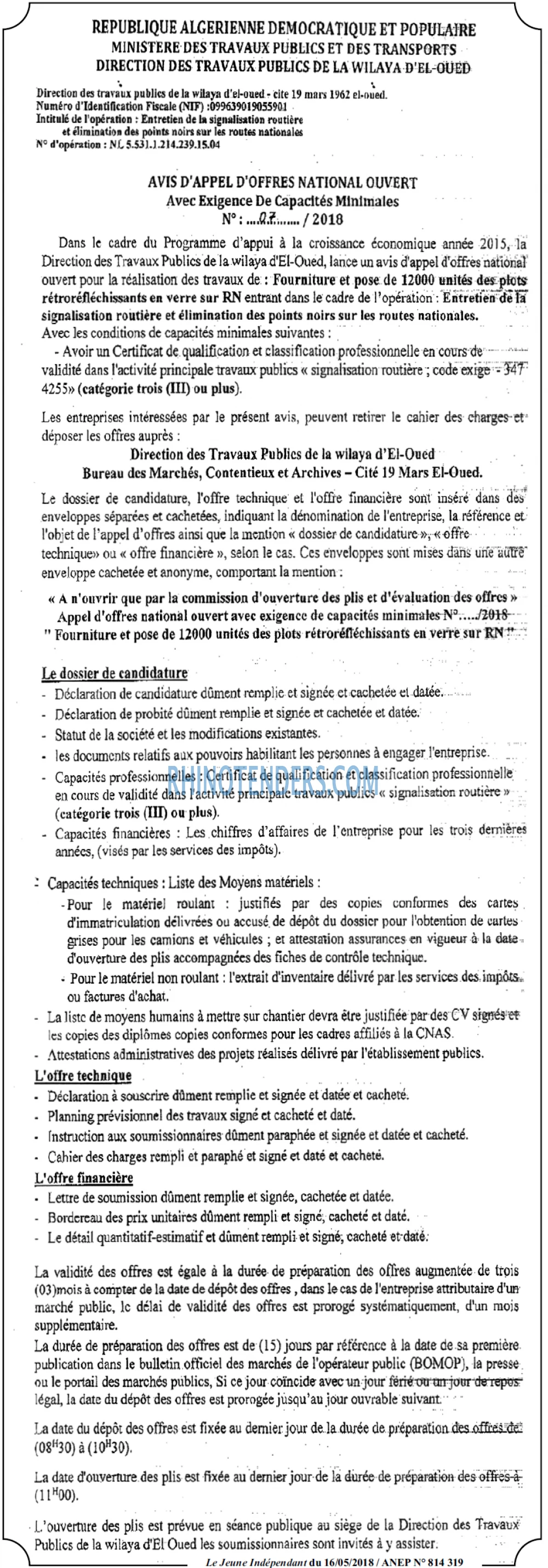 LA DEPECHE DE KABYLIE
