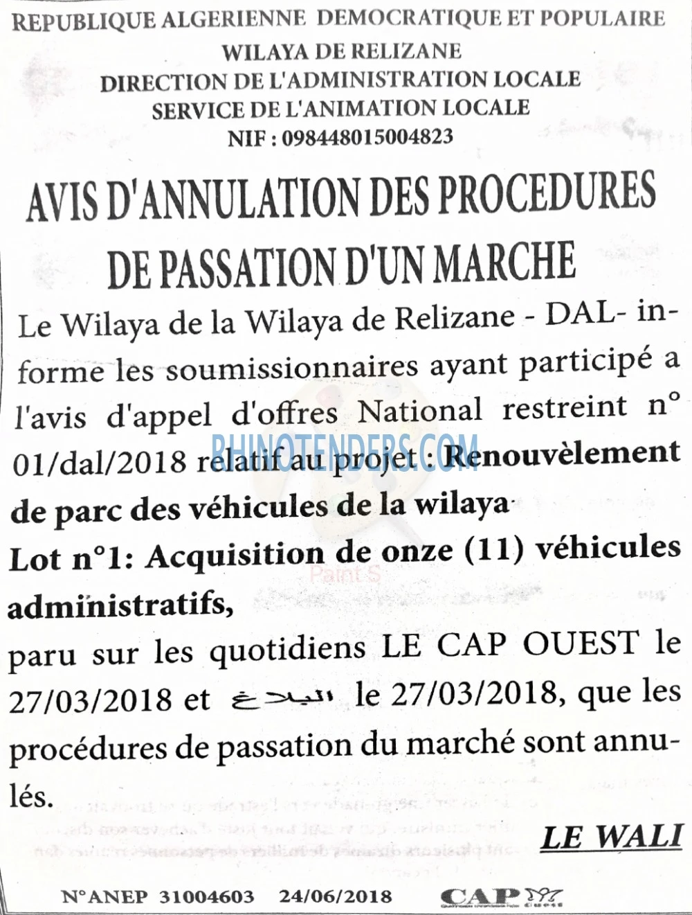 CAP OUEST