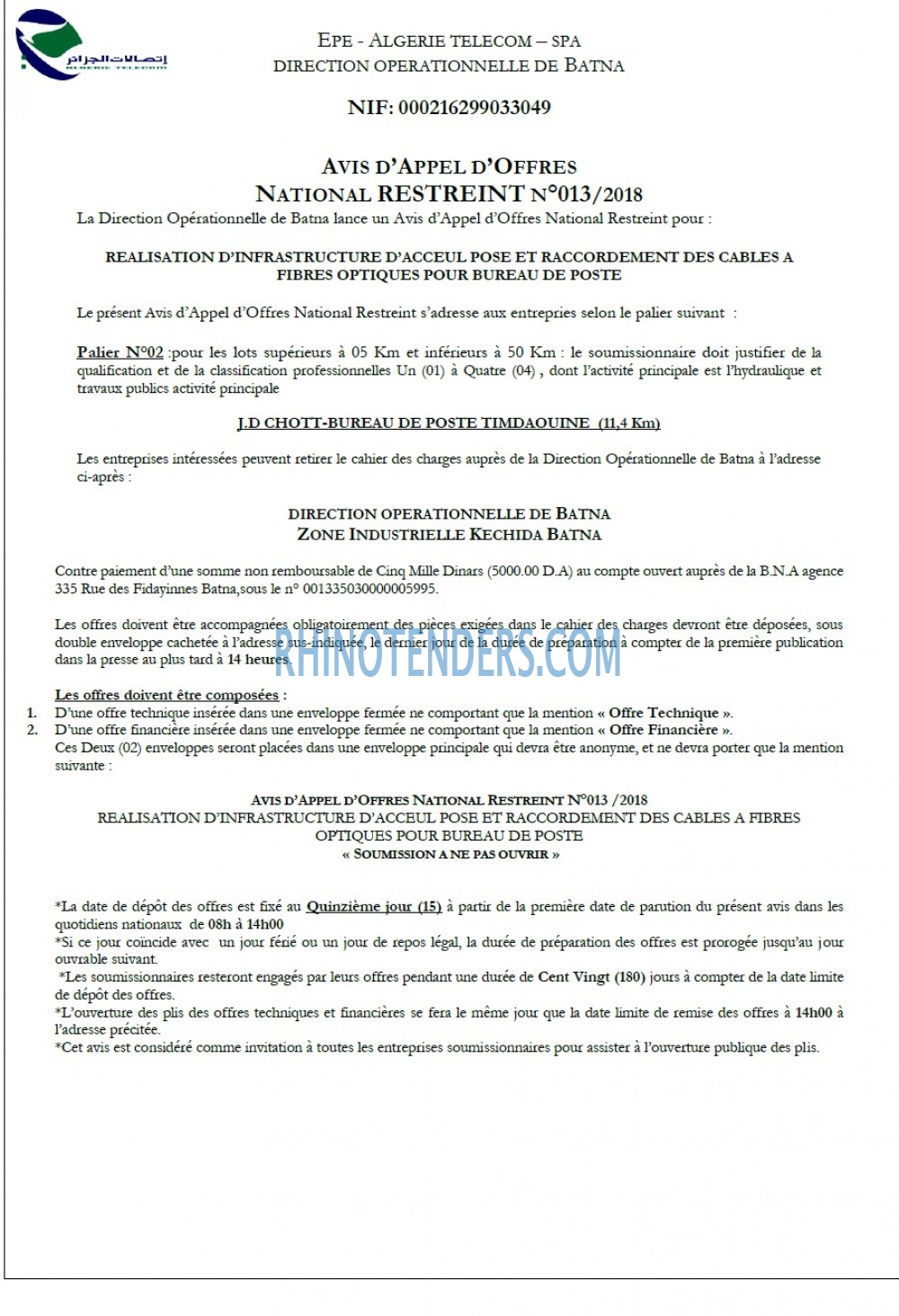 Algérie Télécom