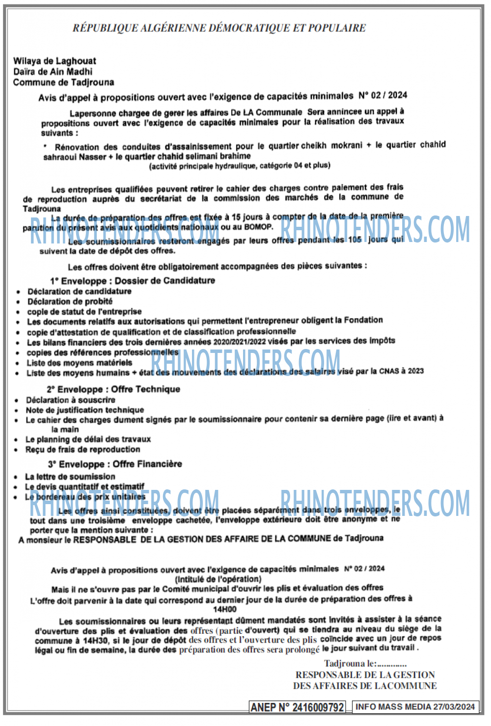 Infos Mass Media