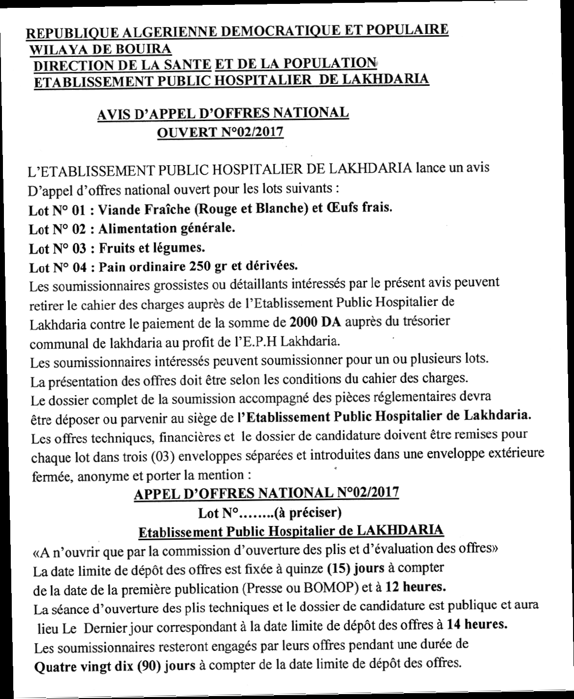 LA DEPECHE DE KABYLIE