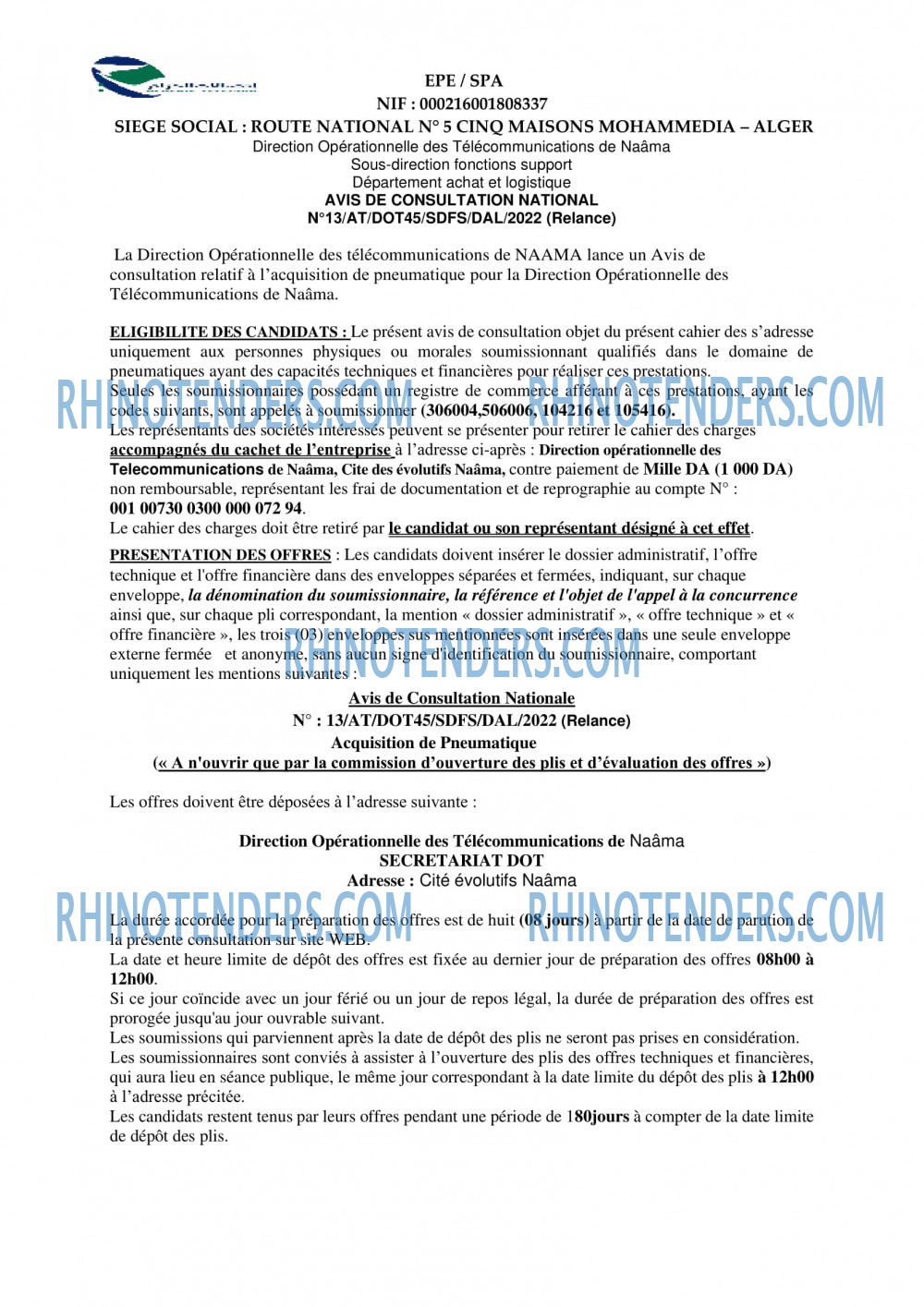 Algérie Télécom