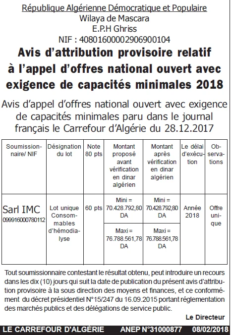 Le Carrefour d'Algérie