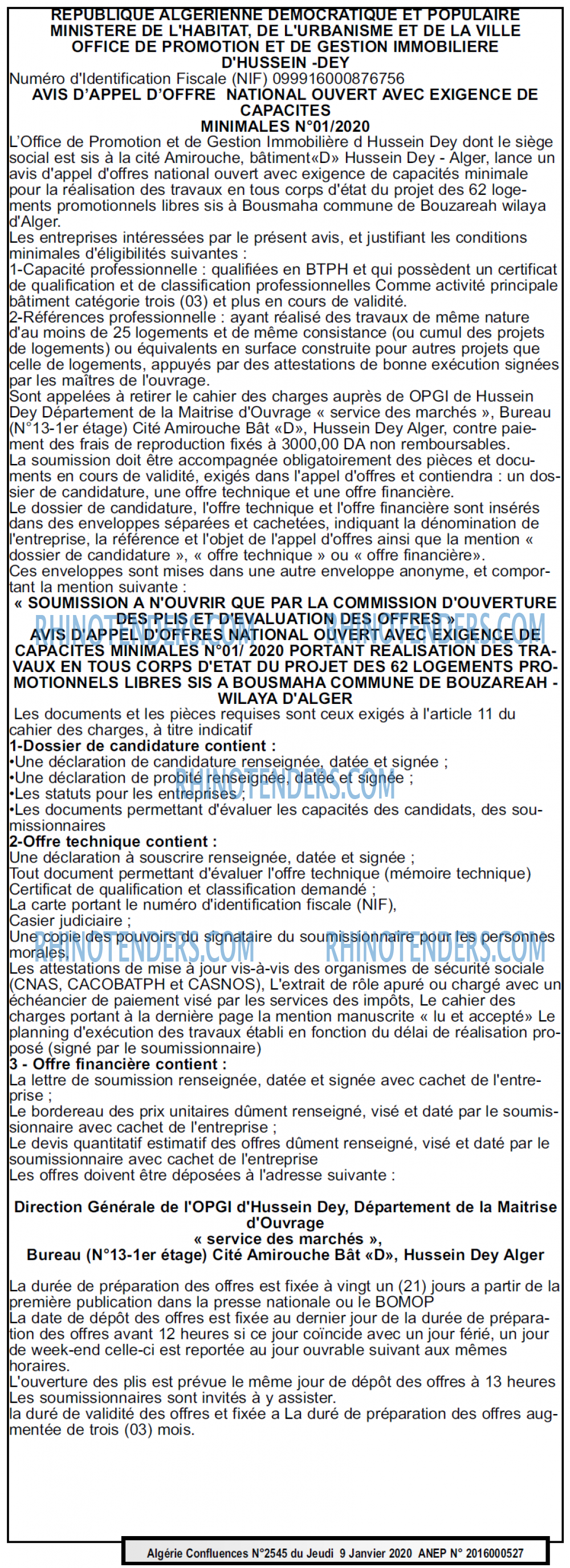 Algerie Confluence