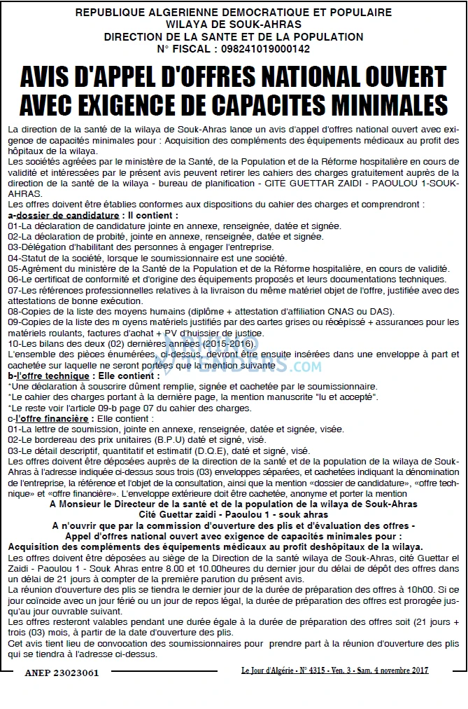 Le Jour d'Algérie