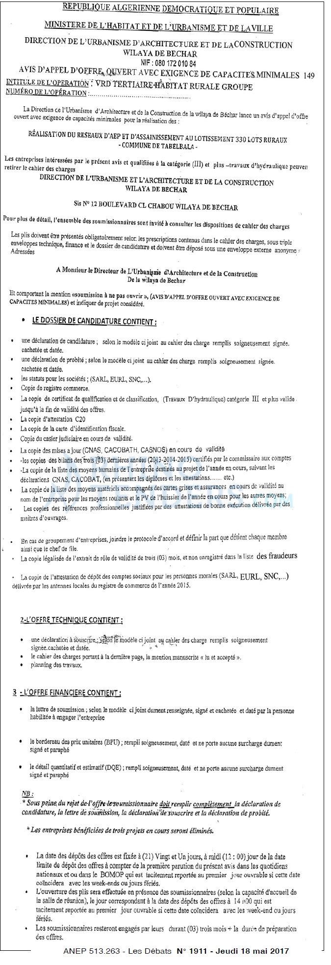 Les Debats