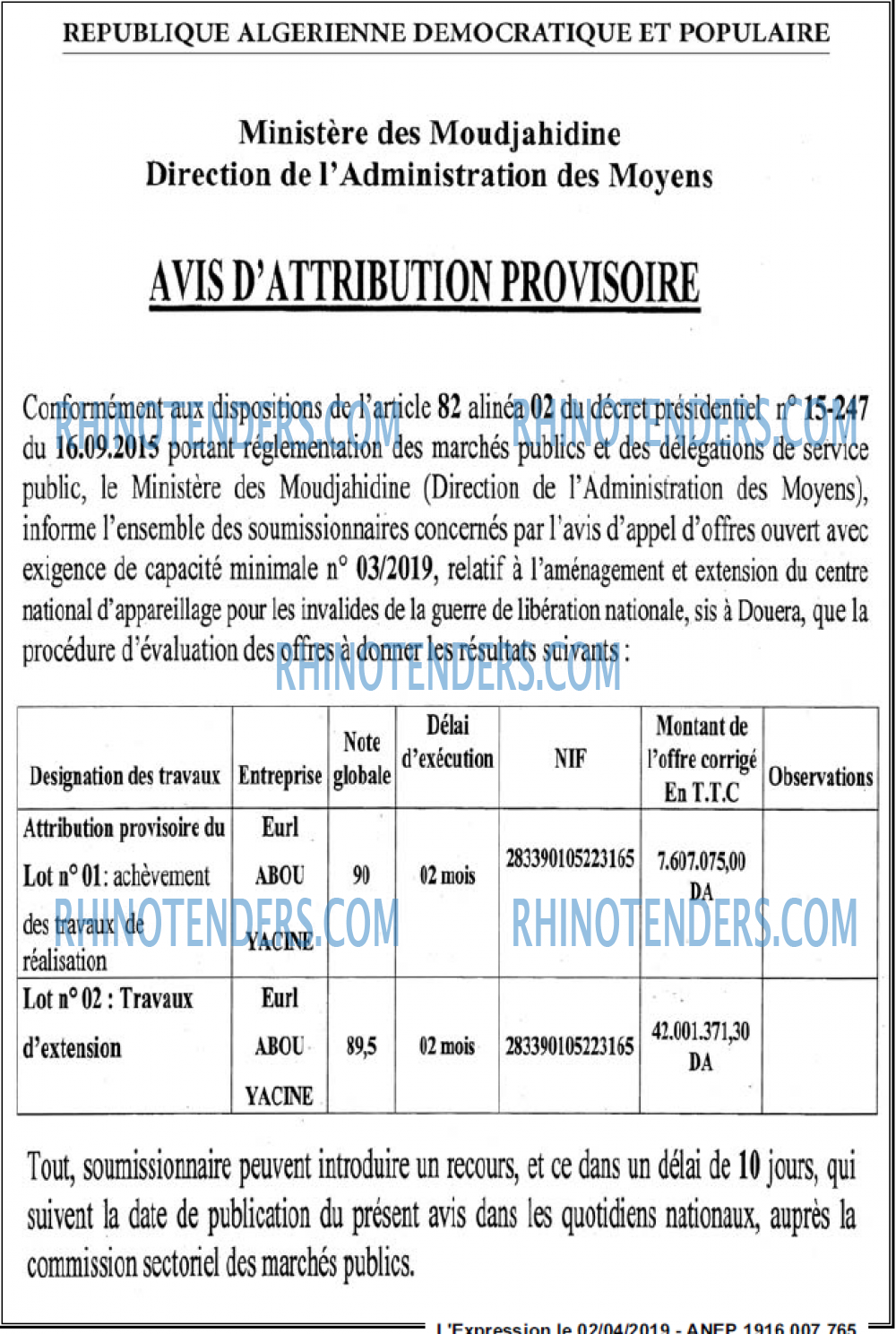 L'EXPRESSION