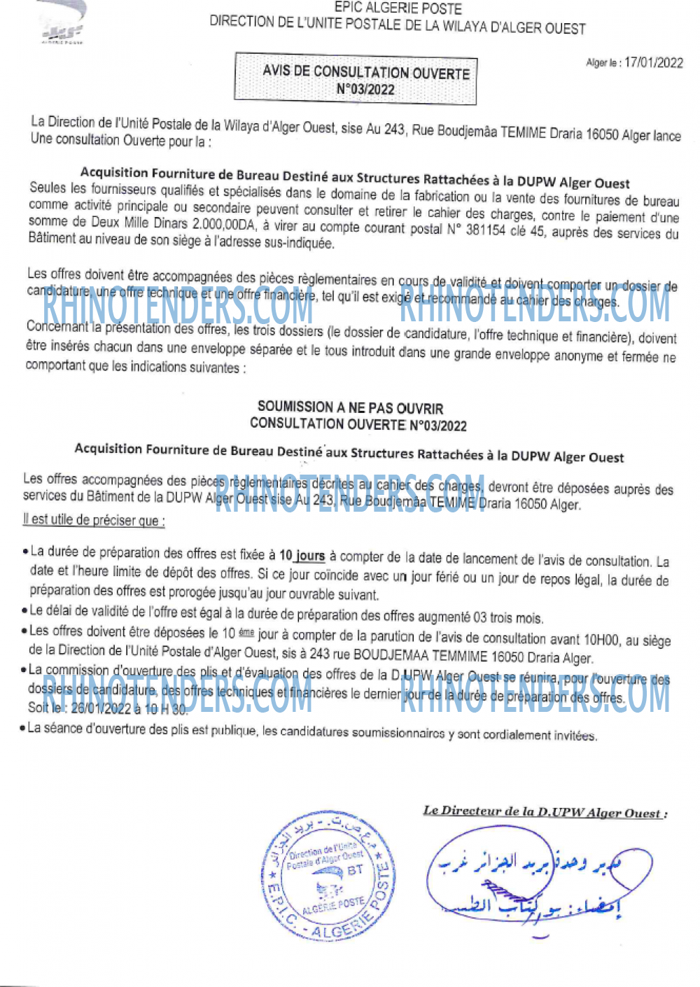 Algérie Poste