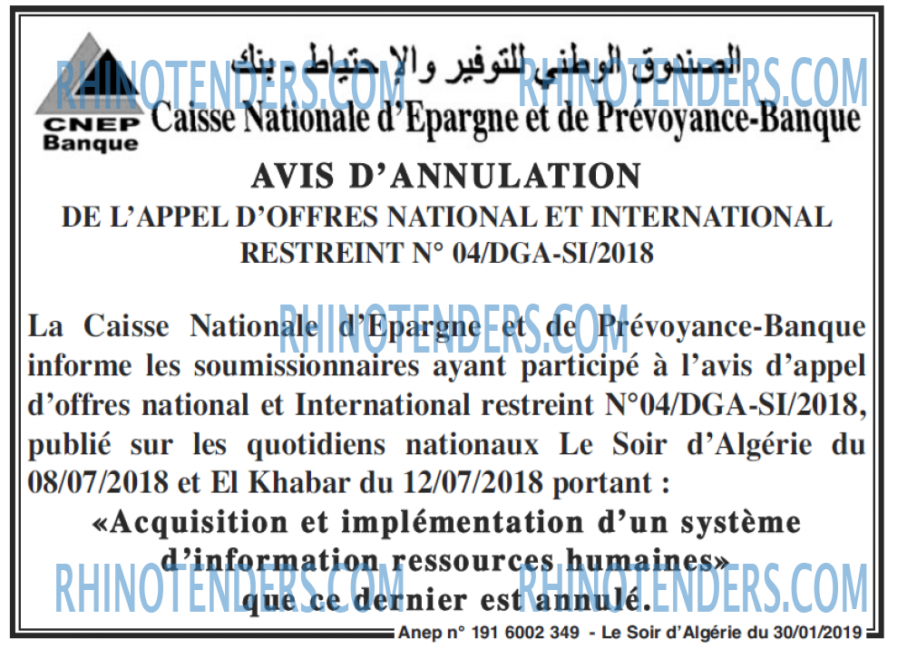 LE SOIR D'ALGERIE