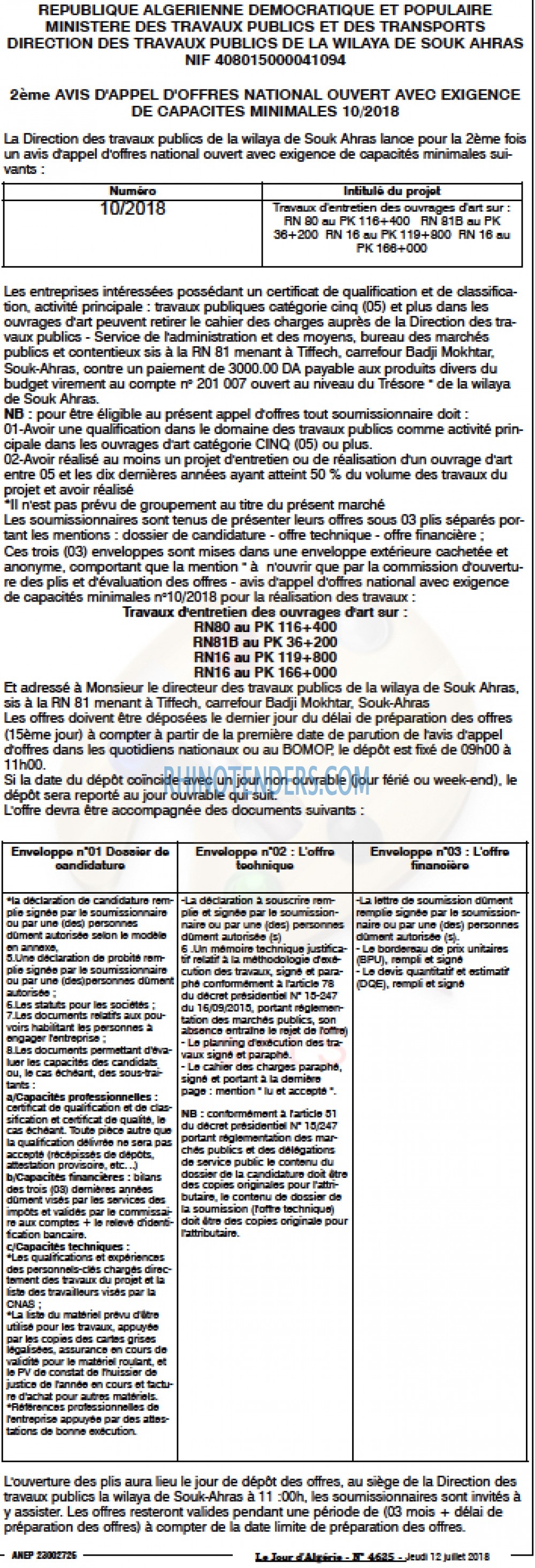 Le Jour d'Algérie