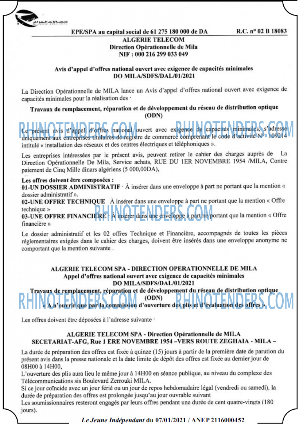 Jeune Independant