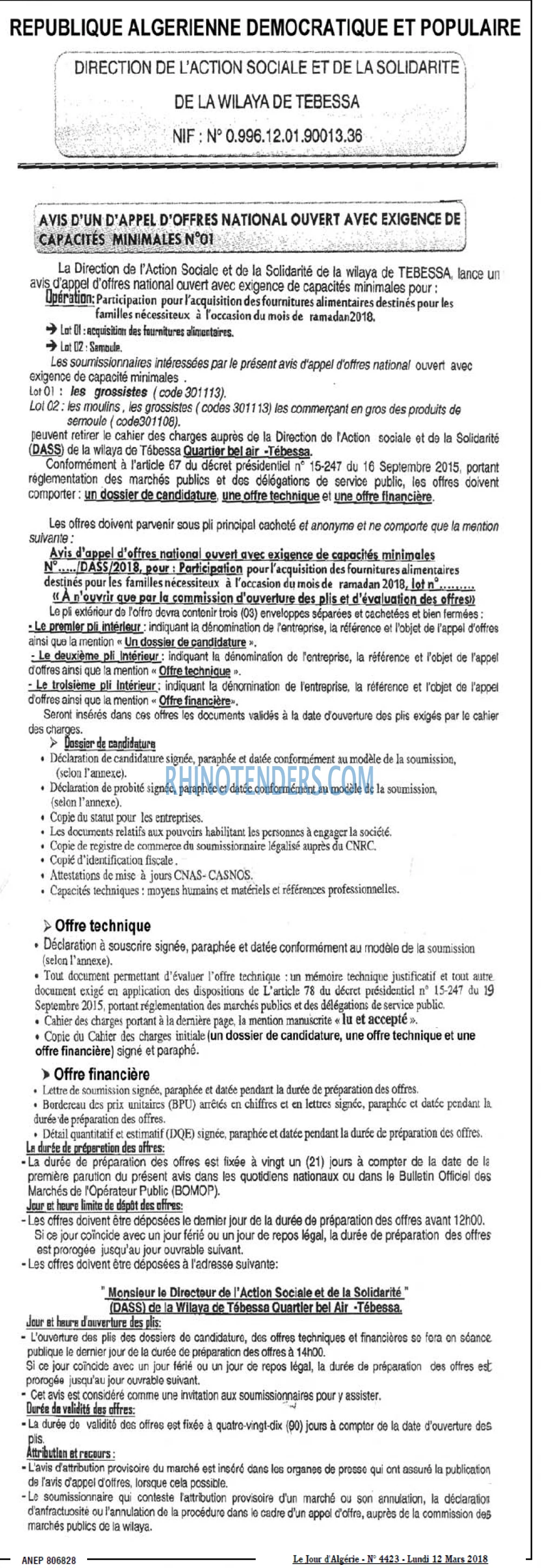 Le Jour d'Algérie