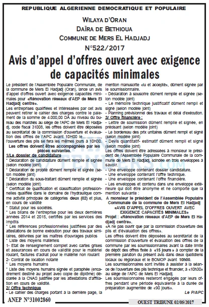 ouest TRIBUNE