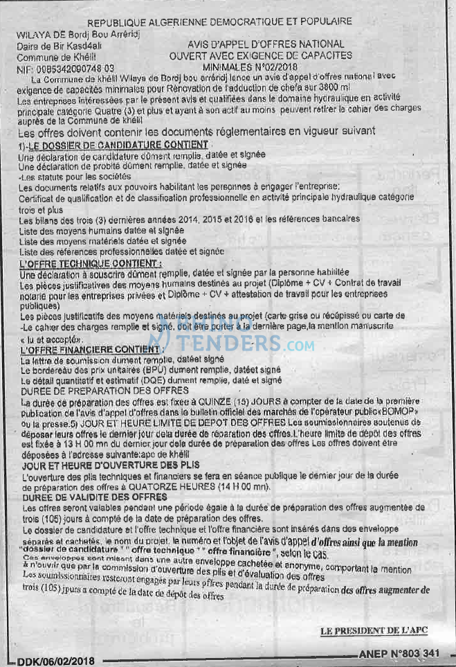 LA DEPECHE DE KABYLIE