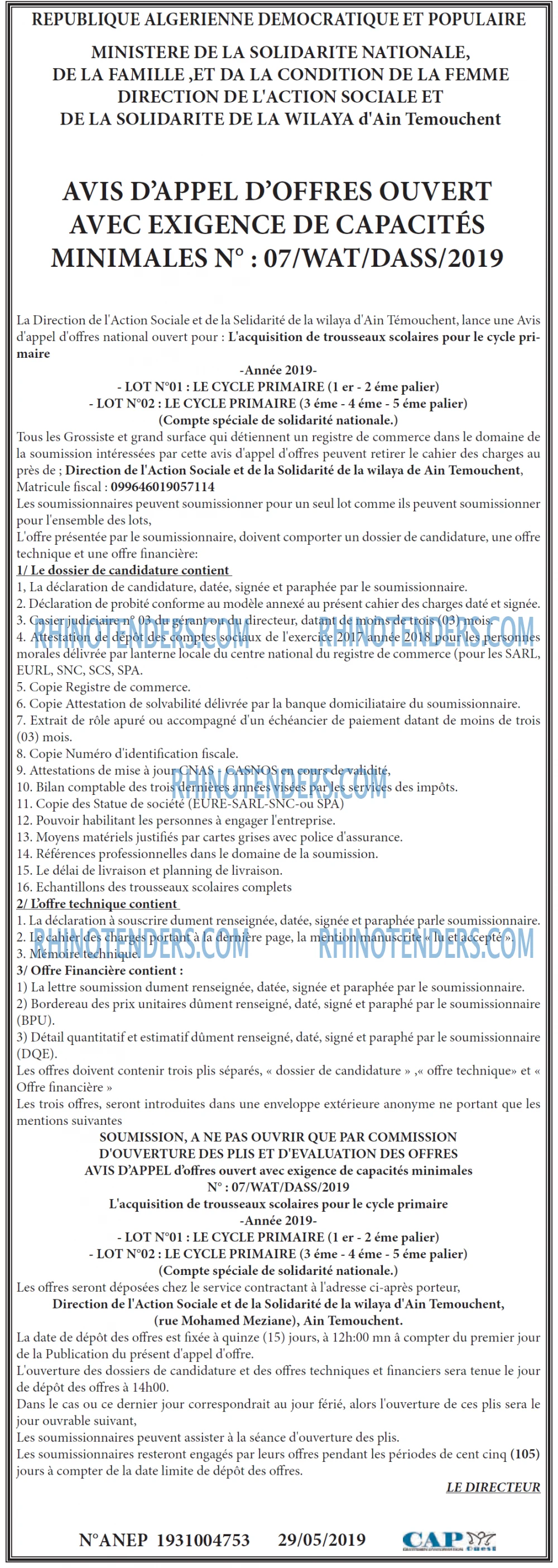 CAP OUEST