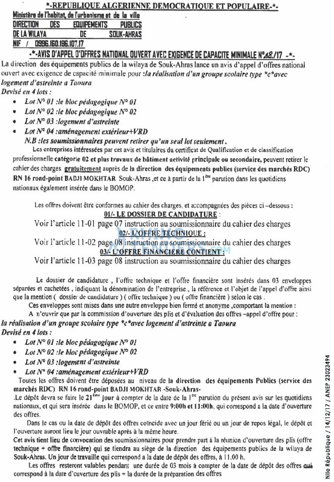 NOUVELLE REPUBLIQUE