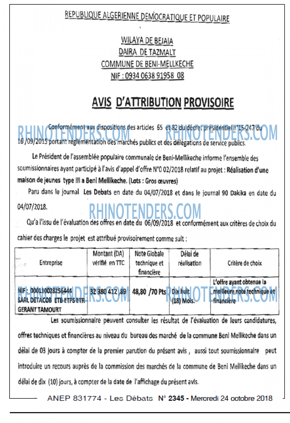 Les Debats