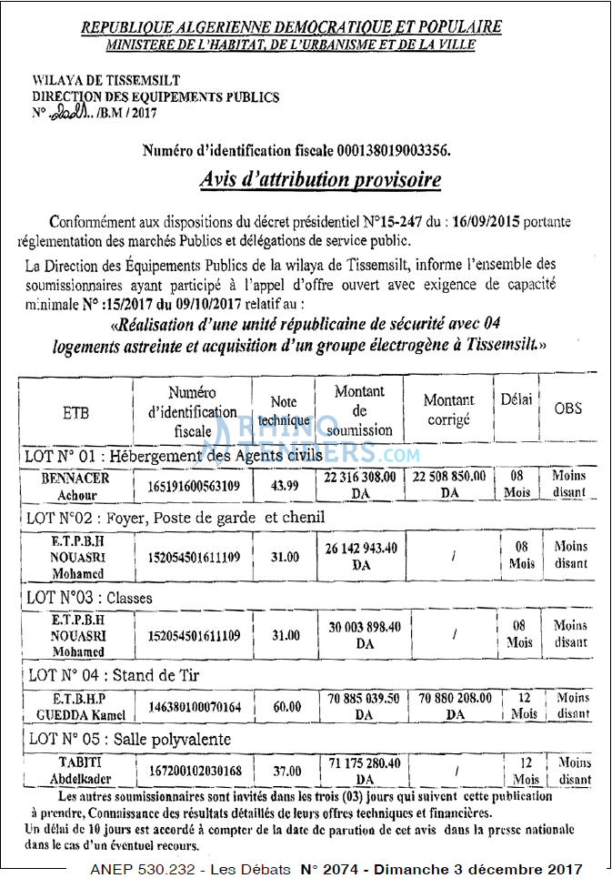 Les Debats