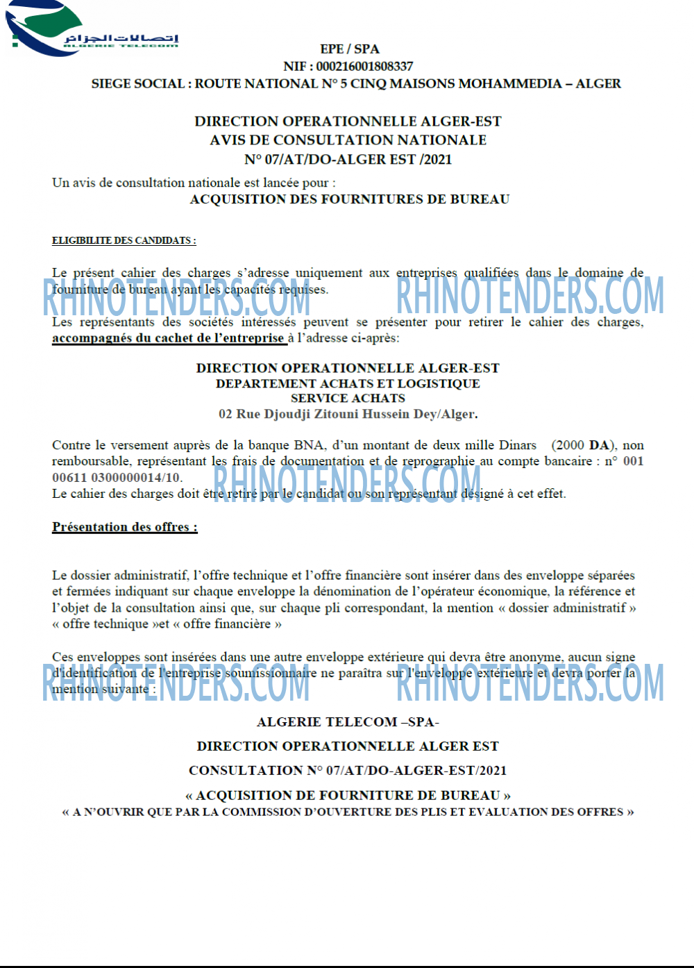 Algérie Télécom