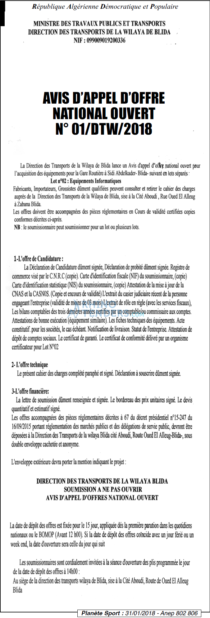 PLANETE SPORT