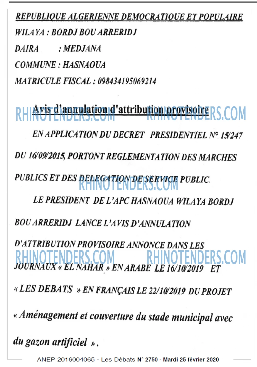 Les Debats