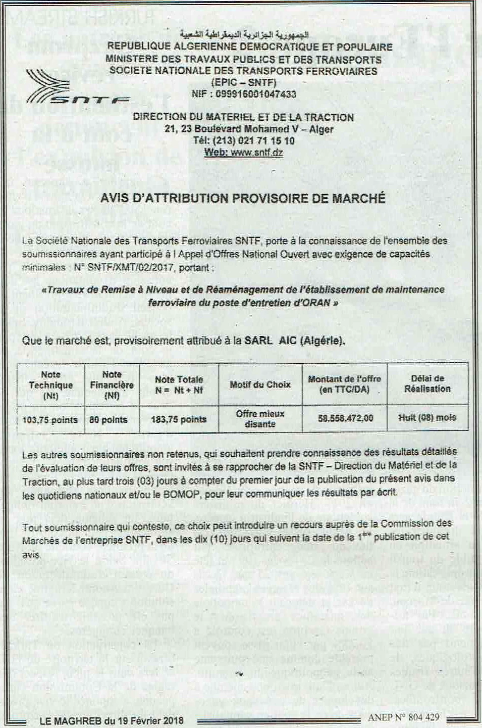 LE MAGHREB