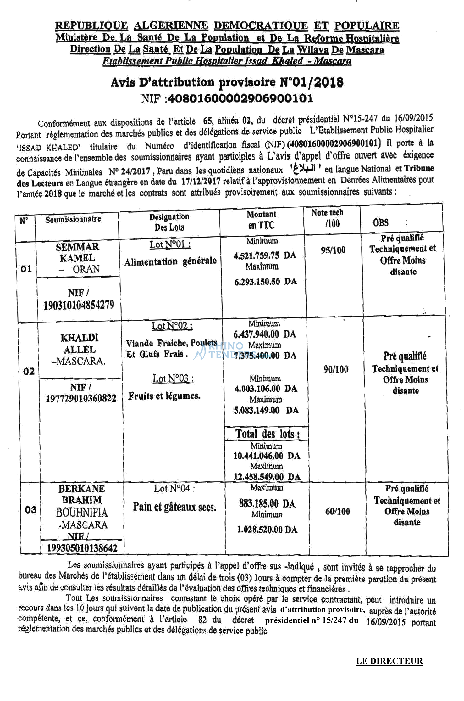TRIBUNE DES LECTEURS