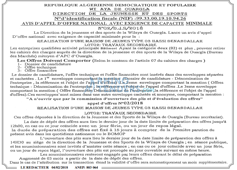 LE REDACTEUR