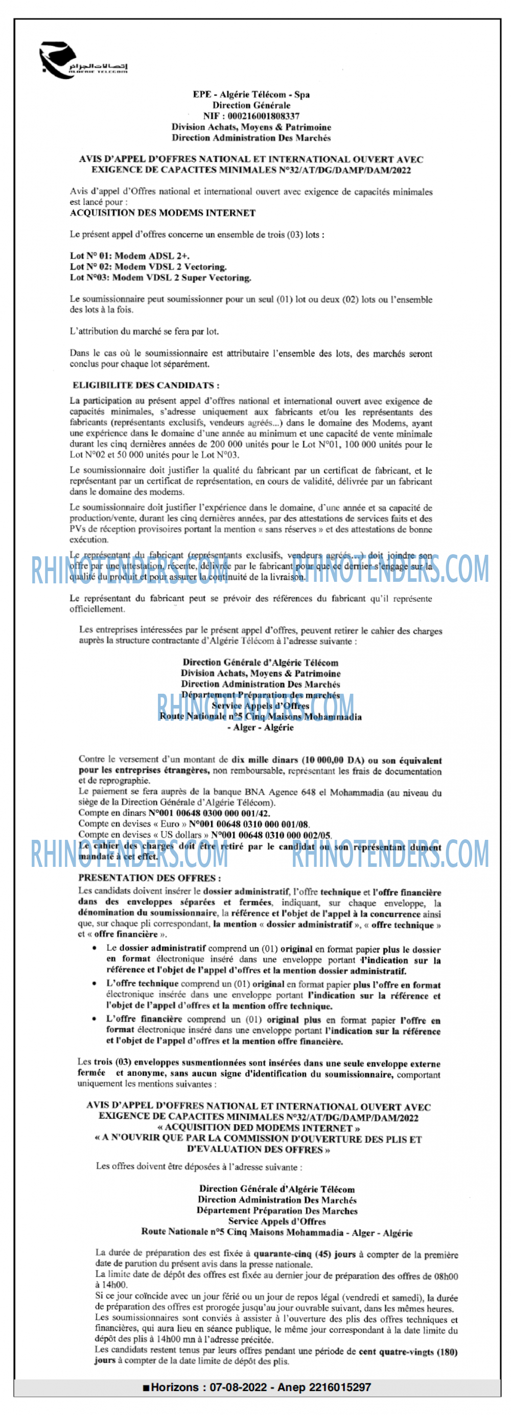 Algérie Télécom