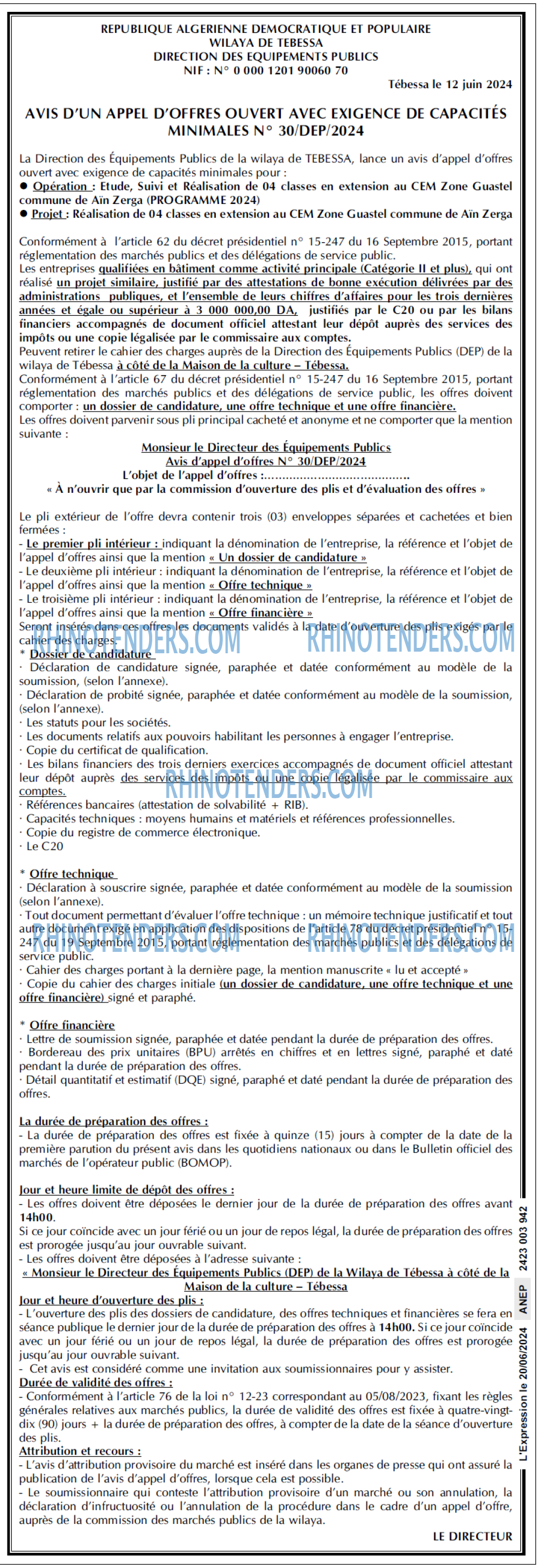 L'EXPRESSION