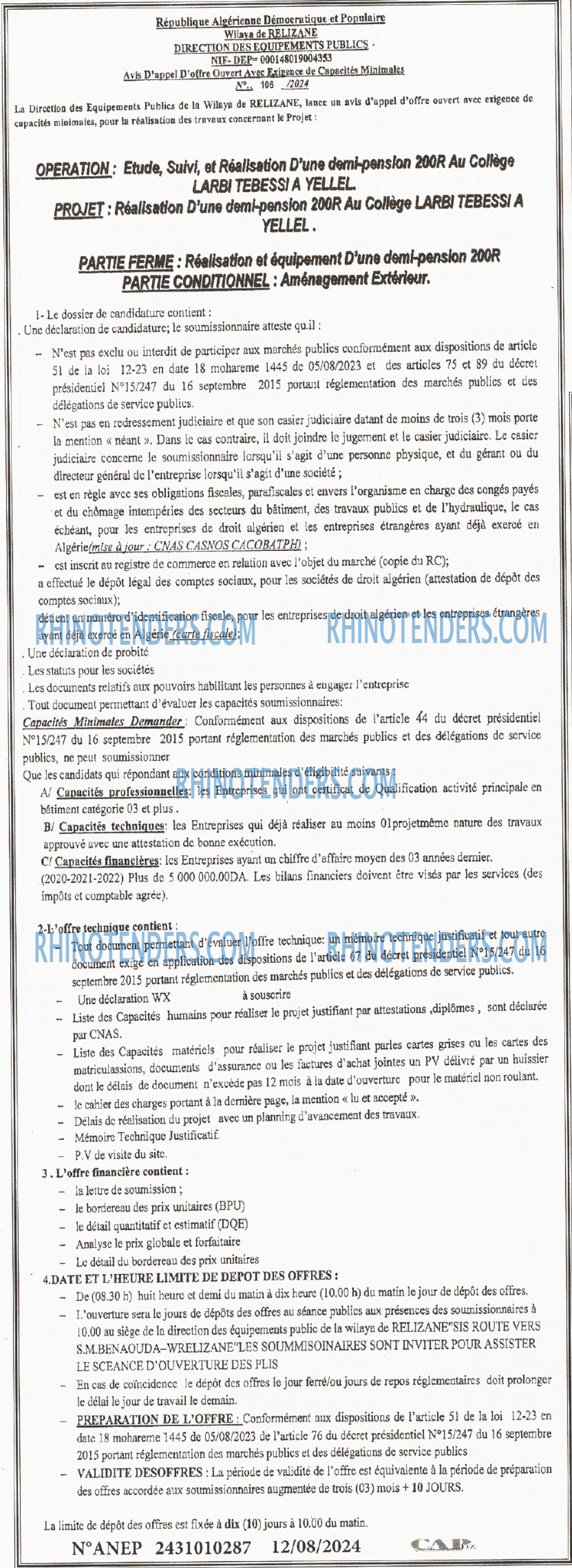 CAP OUEST