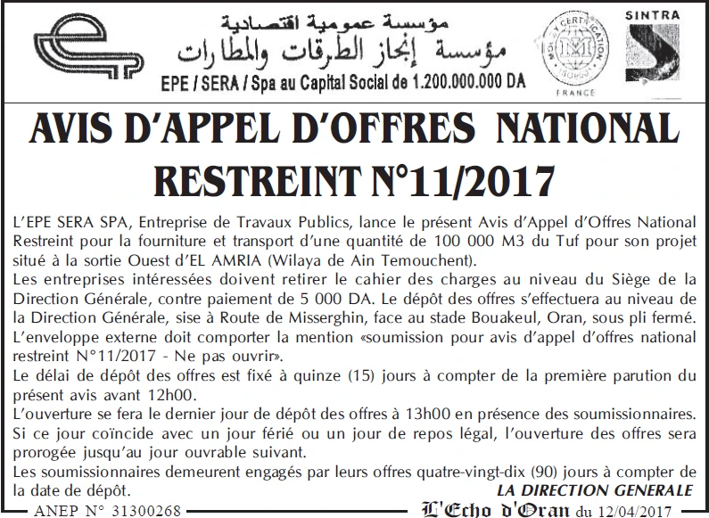 L'ECHO D'ORAN