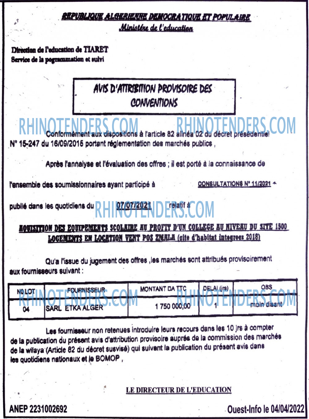 OUEST INFO