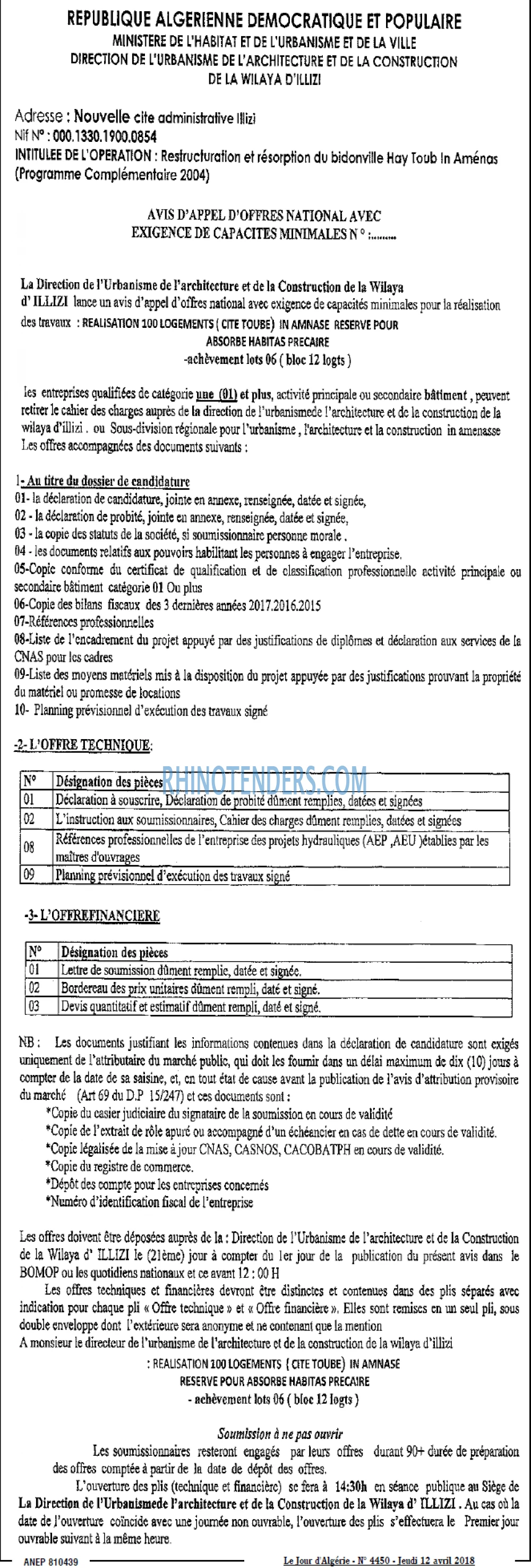 Le Jour d'Algérie