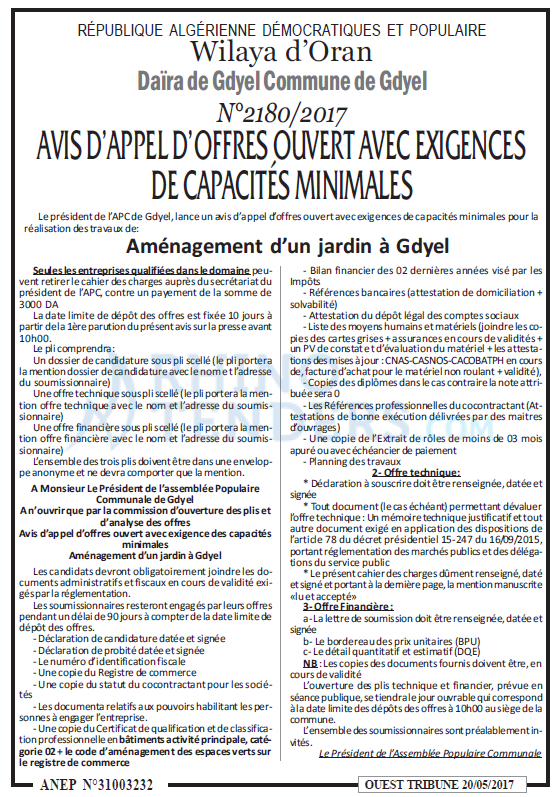 ouest TRIBUNE