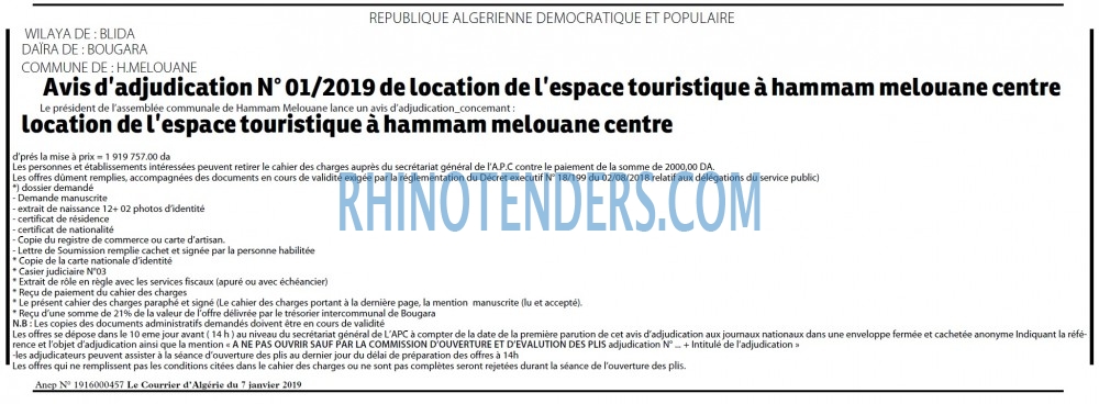 Le Courrier d'Algerie