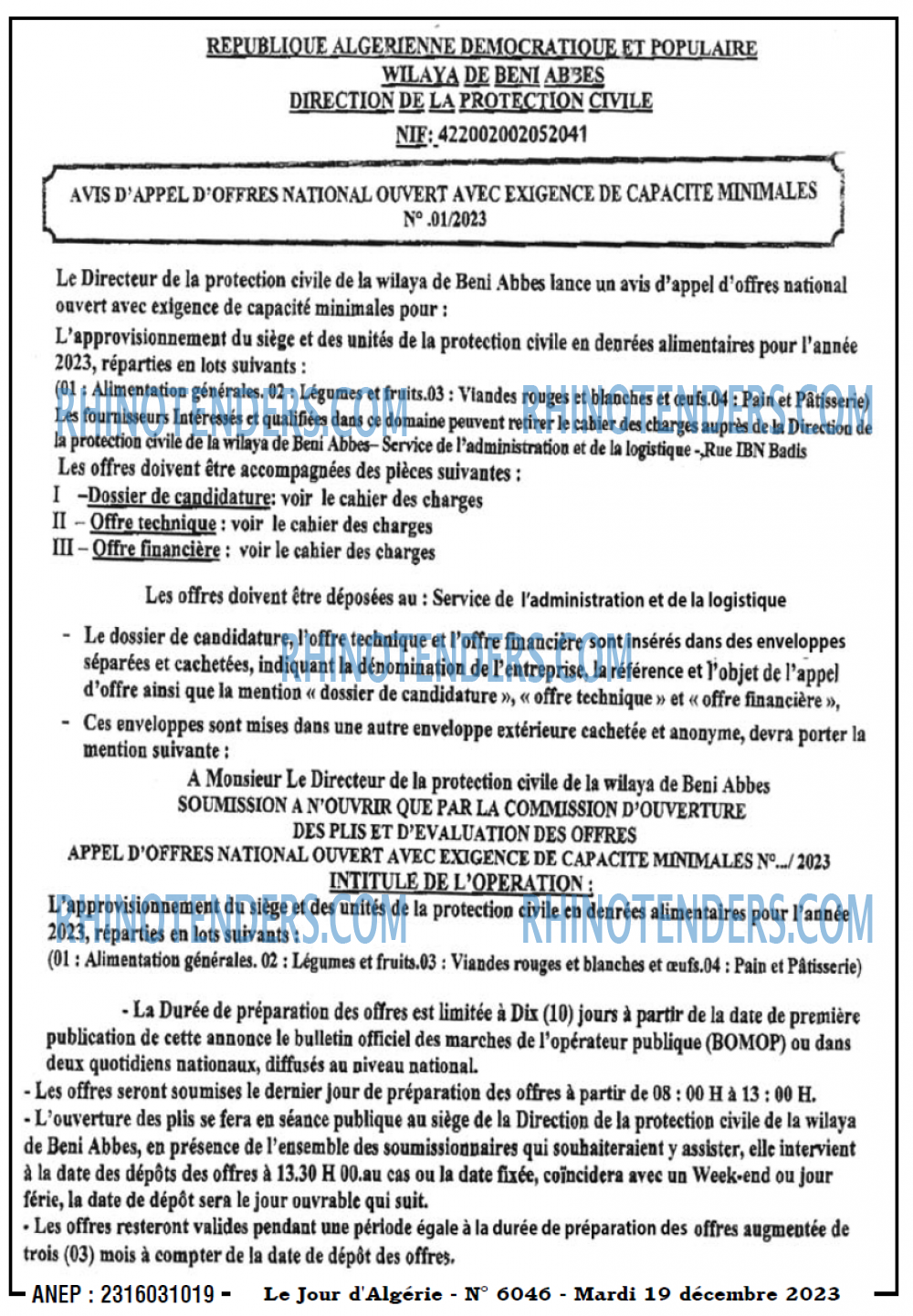 Le Jour d'Algérie