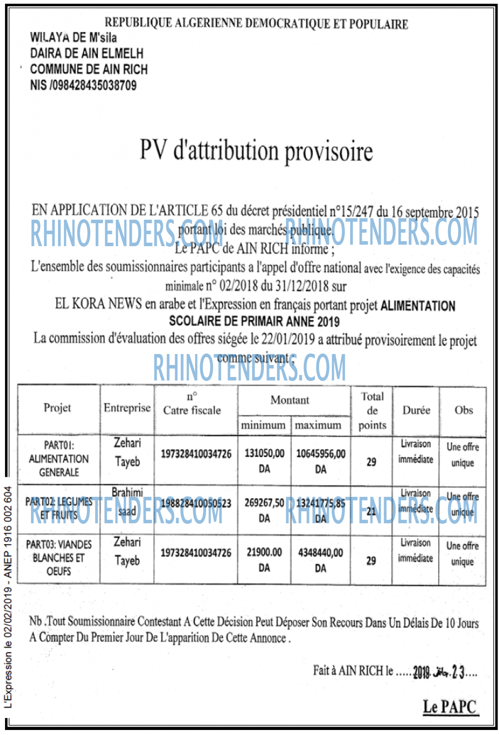 L'EXPRESSION