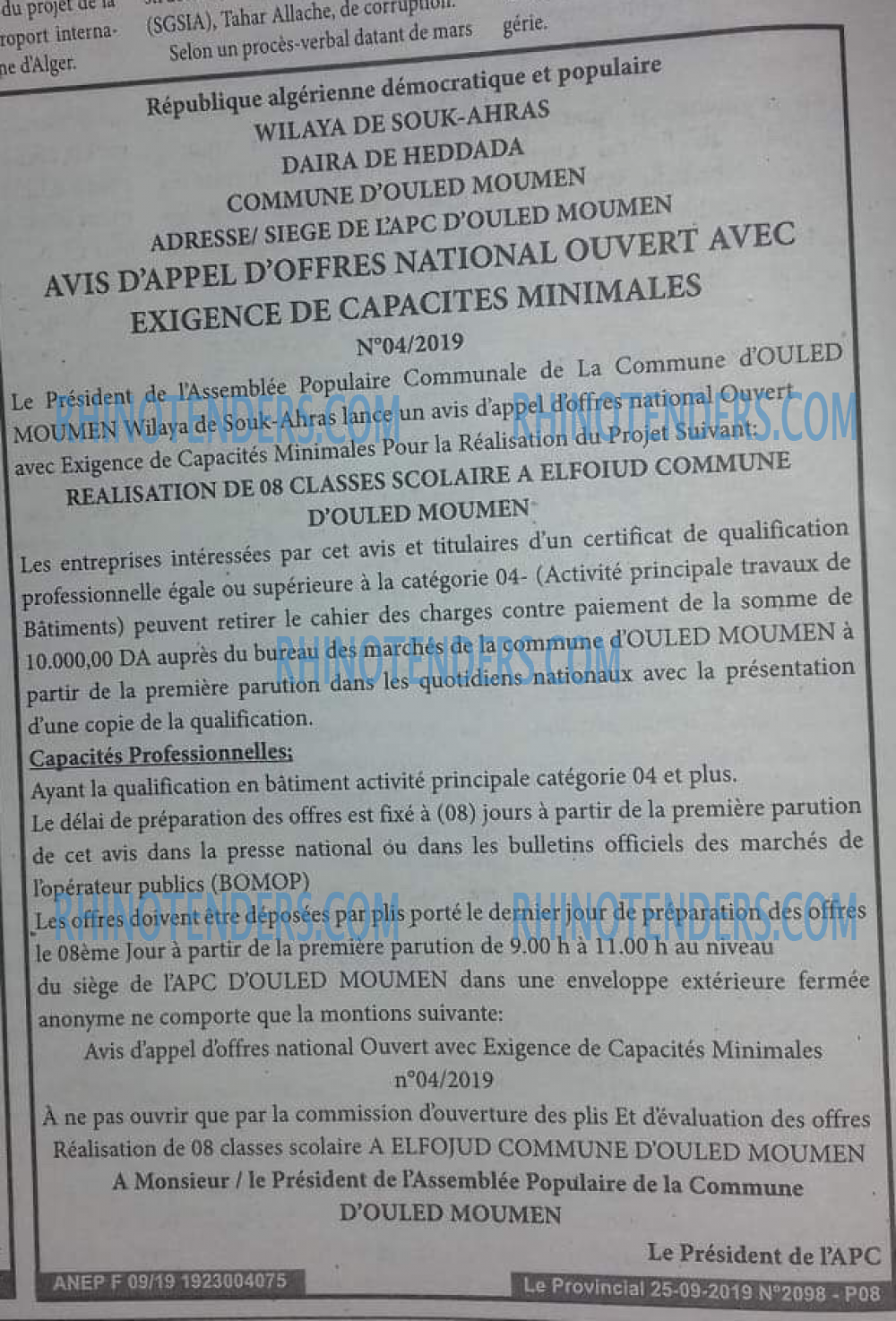 LE PROVINCIAL