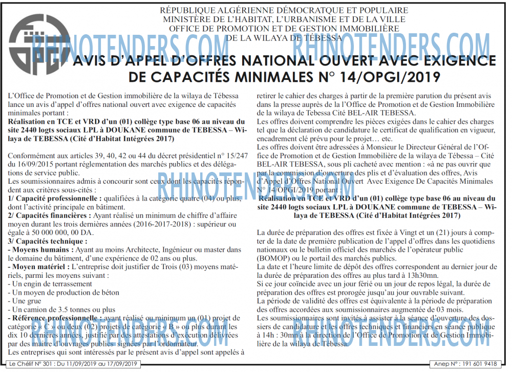 Le Chiffre d'Affaires