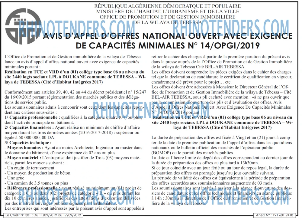 Le Chiffre d'Affaires