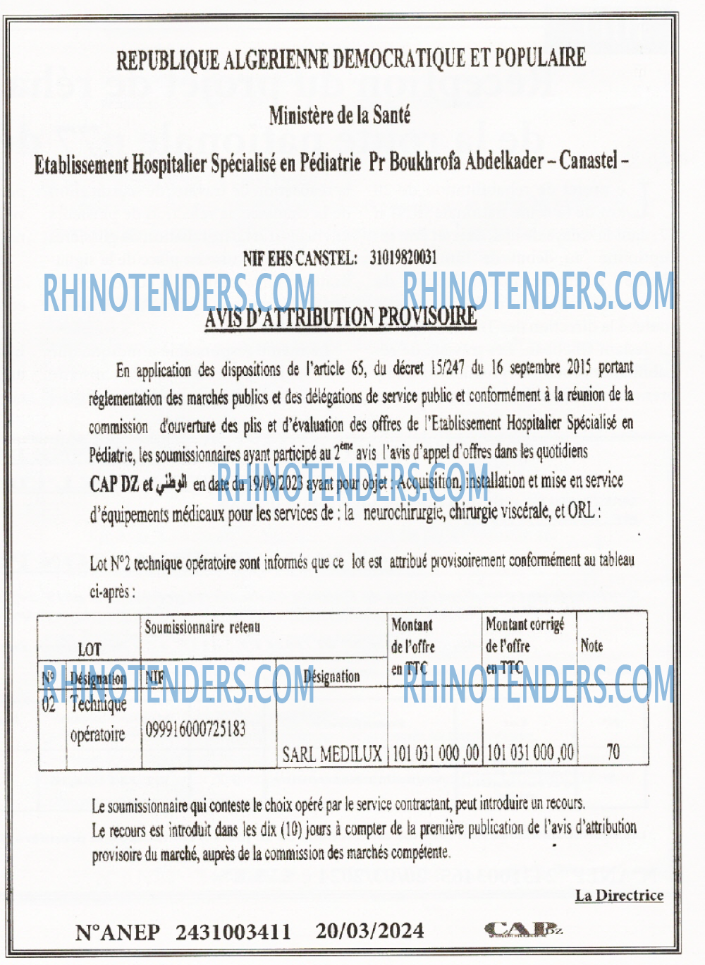 CAP OUEST