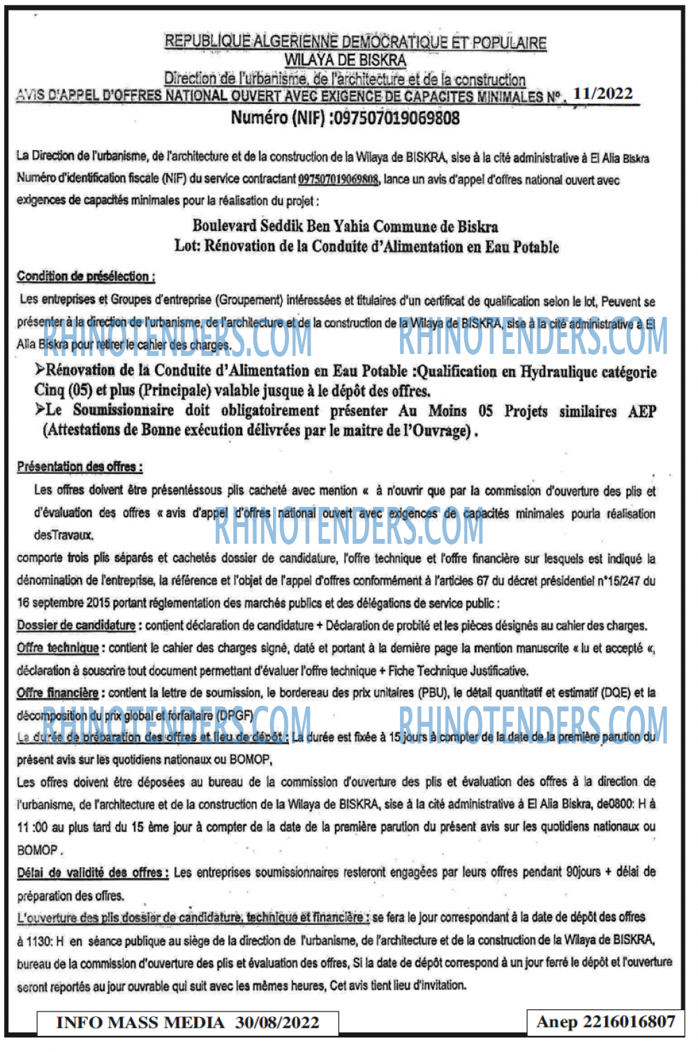 Infos Mass Media