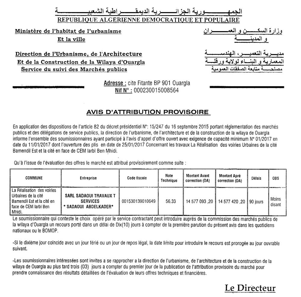 LA DEPECHE DE KABYLIE