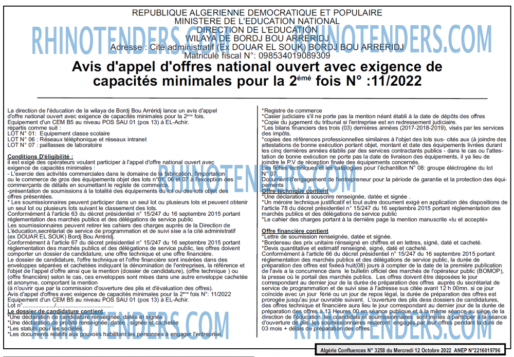 Algerie Confluence
