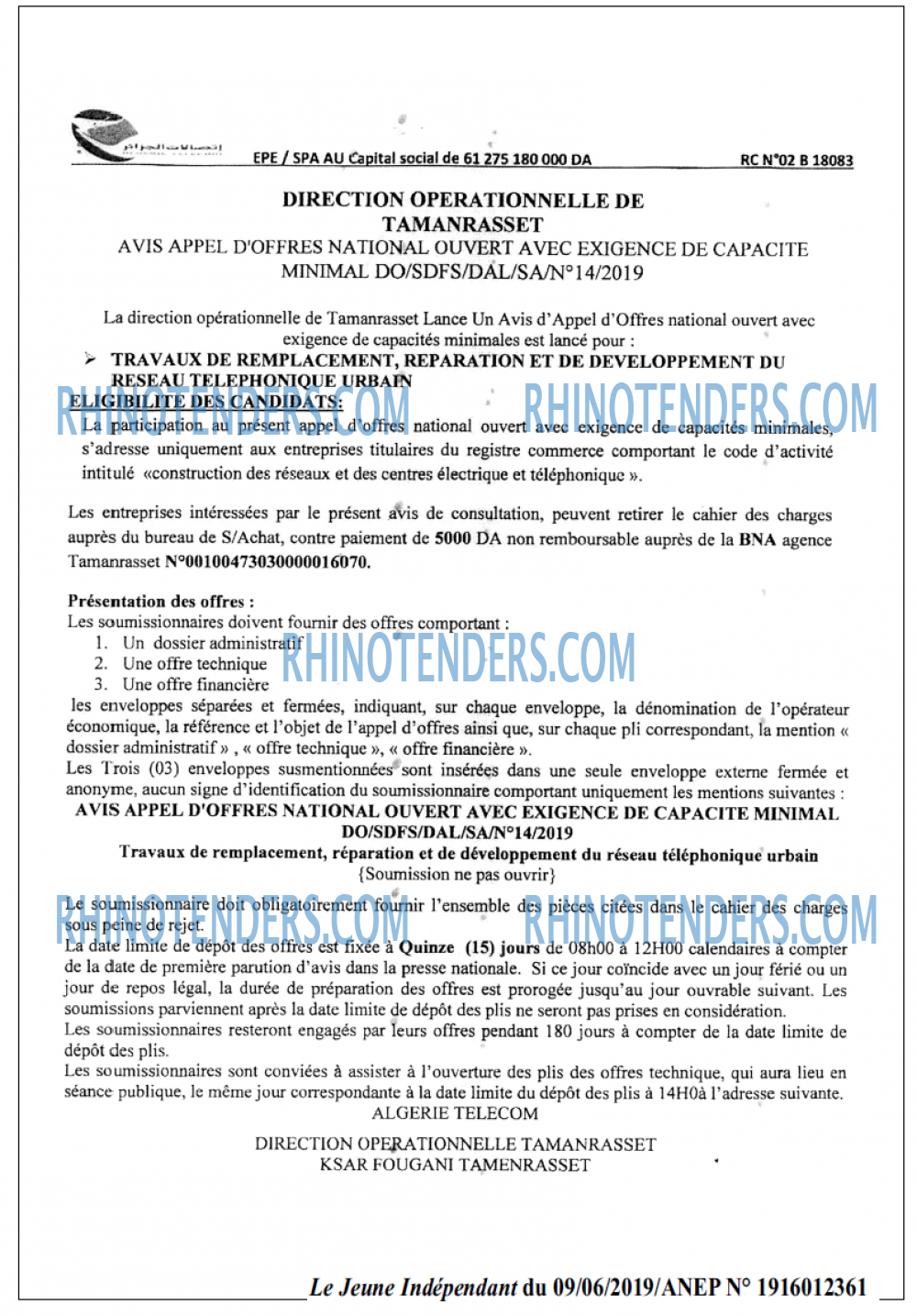 Jeune Independant
