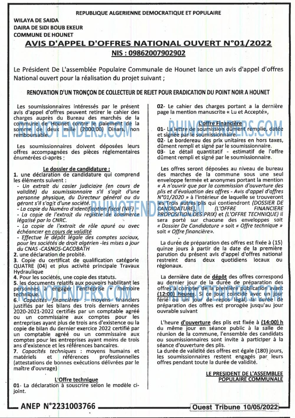 ouest TRIBUNE