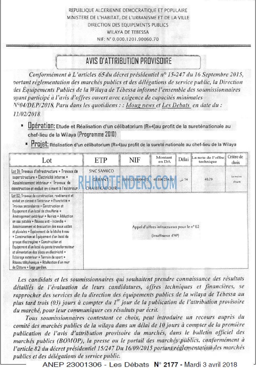 Les Debats