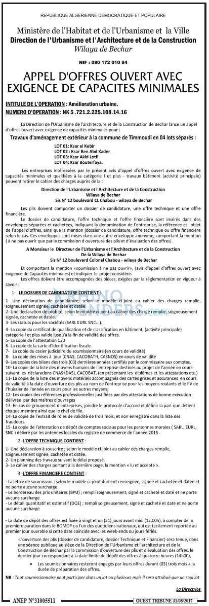 ouest TRIBUNE
